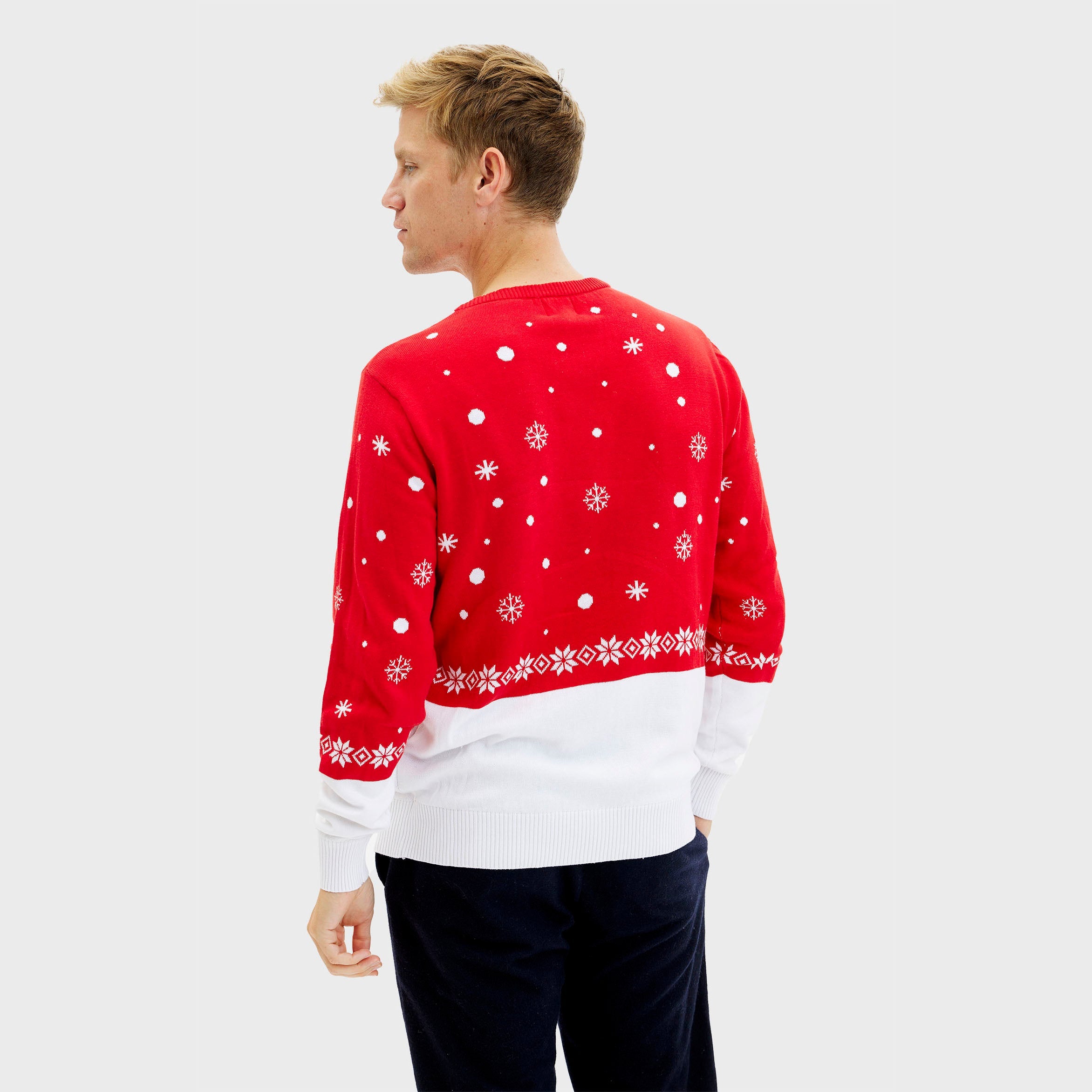 Rudolph’s Red Christmas Sweater – Men